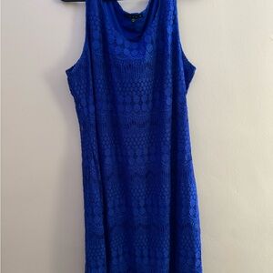 Tiana B. Royal Blue Lace Dress